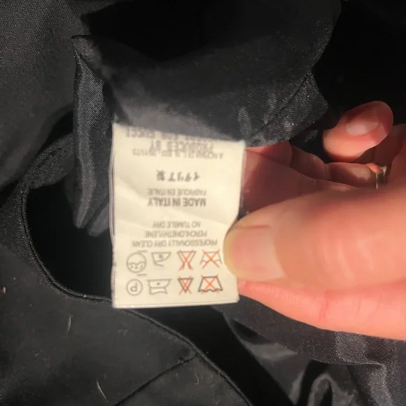 Gucci Tom Ford era miniskirt black mini skirt size 38 xs xxs 0 00 23 24 25 italy - Picture 8 of 13